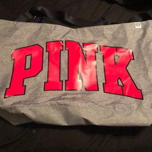 Brand New Pink duffle.